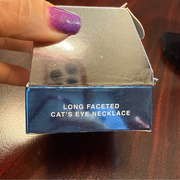 Avon long cat’s eye faceted Multi-Strand Necklace NIB vintage 2007 - Picture 7 of 8